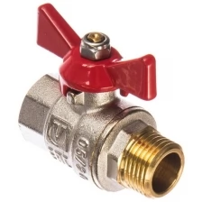 Кран шаровой VALTEC BASE (VT.218.N.04) ВН 1/2" рукоятка бабочка