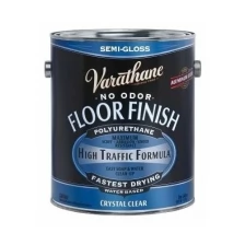 "Лак Varathane Crystal Clear Floor Finish Полуглянцевый (3,78л)"