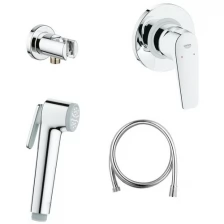 Гигиенический душ Grohe BauFlow 124900, хром