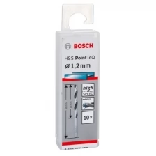 Сверло BOSCH HSS PointTeQ 1.2 мм 10шт