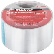 Клейкая лента алюминиевая matrix 89071, 50 мм x 10 м