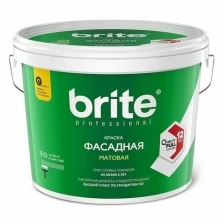 BRITE PROFESSIONAL краска фасадная, база А (2,7л)