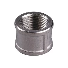 Муфта GENERAL FITTINGS никелированная латунь, 1/2″