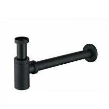 Сифон для раковины BelBagno BB-SMT2-NERO Черный матовый