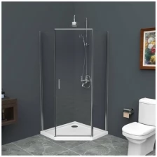 BelBagno Душевой уголок BelBagno UNO-195-P-1-90-C-Cr