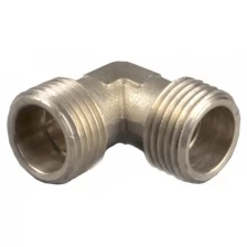 GENERAL FITTINGS 3/4", латунь, "штуцер - штуцер", уголок 51073-S/S-3/4