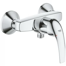 для душа на стену Grohe BAU Curve Керамический картридж, Хром (23631000)