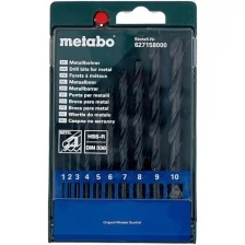 Сверло по металлу Metabo 627158000, 10 шт,