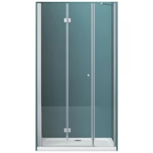 Душевая дверь 110 см BelBagno Albano ALBANO-BS-13-30+80-C-Cr прозрачное