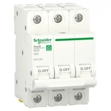 Автоматический выключатель Schneider Electric Resi9 3P 63А (C) 6кА, R9F12363