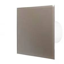 Вентилятор вытяжной DOSPEL VERONI GLASS 120 S BEIGE с декоративной лицевой панелью D120