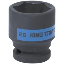 Головка торцевая ударная шестигранная 1/2", 26 мм KING TONY 453526M