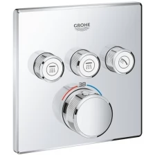 Термостат для ванны с душем 3 источника Grohe Grohtherm SmartControl 29126 000 (29126000) хром