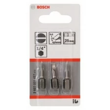 Набор бит Bosch 3шт 25ММ S 1Х5,5 XH (464)