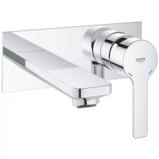 Grohe Внешняя часть смесителя для раковины Grohe Lineare New 19409001 на 2 отверстия, хром