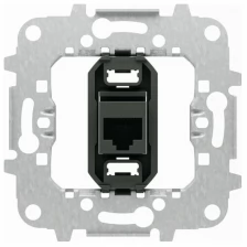 Механизм телефонной розетки 4 контакта RJ 11 ABB Niessen (8117.1)