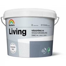 BECKERS LIVING VAGGFARG 05 краска глубоко матовая для стен и потолков, Bas C (0,9л)