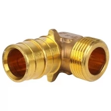 Угольник Uponor Q&E 25*3/4"НР,латунь 1023022